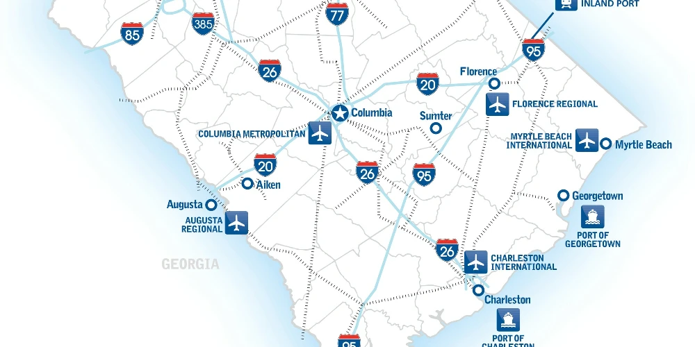 Intermodal Interchange Site - I-95 & CSX Rail Centric by 1 Minute - Workforce Housing - Onward Ports of Savannah and Charleston