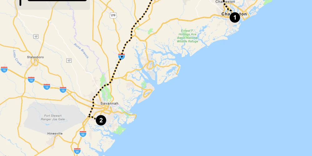 INTERSTATE 1-95 EXIT 62 | 11.37 AC MASSIVE IOS / TRUCKING INTERCHANGE SITE | OPPORTUNITY ZONE
