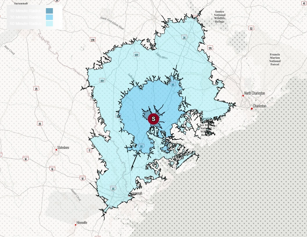 Intermodal Interchange Site - I-95 & CSX Rail Centric by 1 Minute - Workforce Housing - Onward Ports of Savannah and Charleston