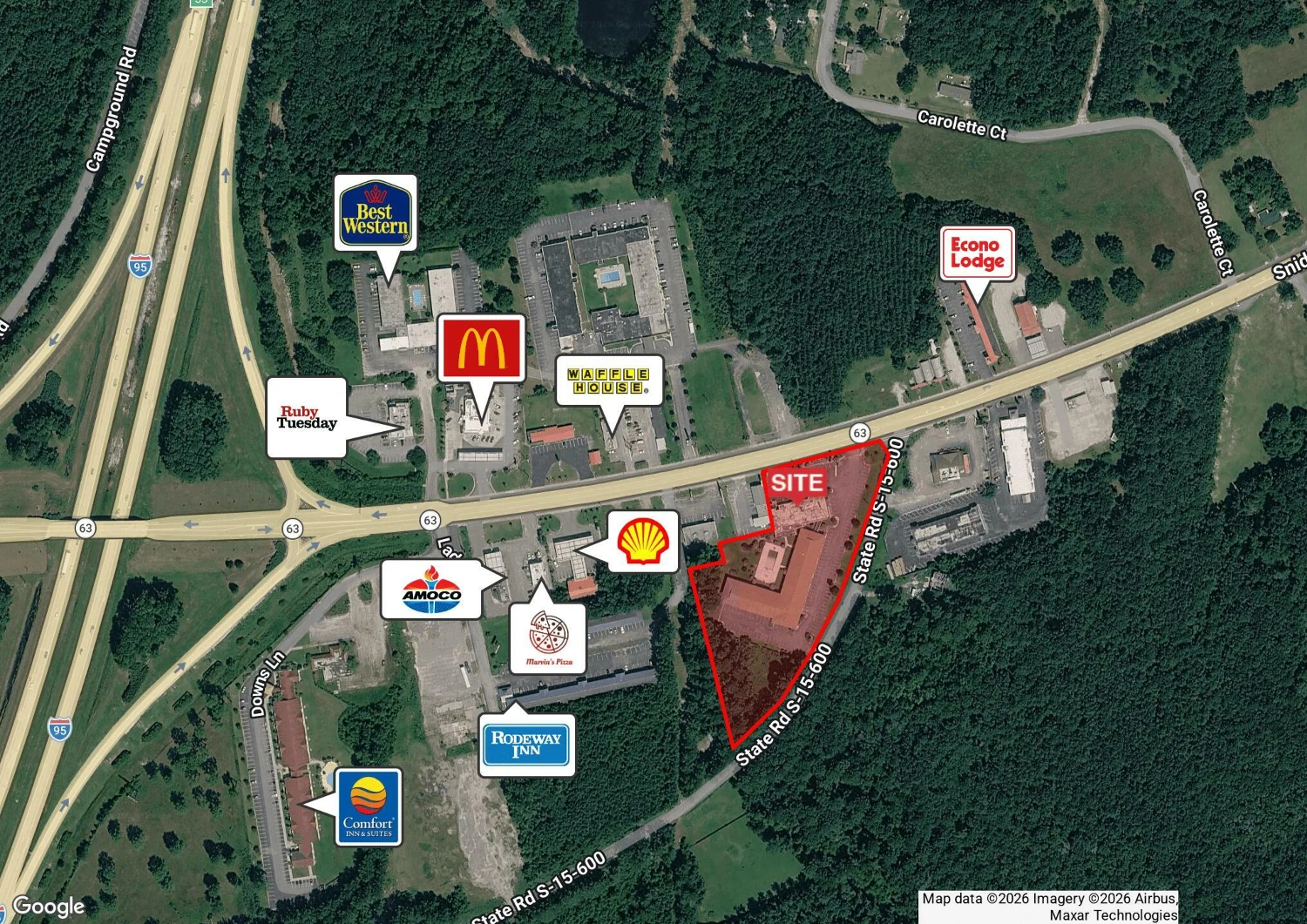 SC Interstate I-95 Corridor Centric Dominance w/ 4.2 AC Intermodal/IOS/Workforce Housing Site at I-95 Exit 53 - IICD Zoned