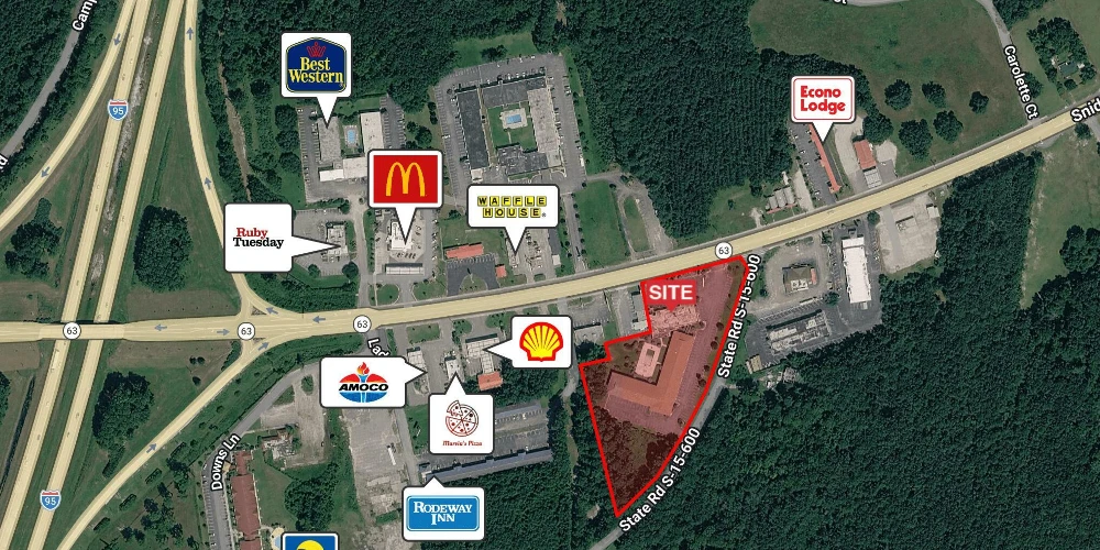 SC Interstate I-95 Corridor Centric Dominance w/ 4.2 AC Intermodal/IOS/Workforce Housing Site at I-95 Exit 53 - IICD Zoned