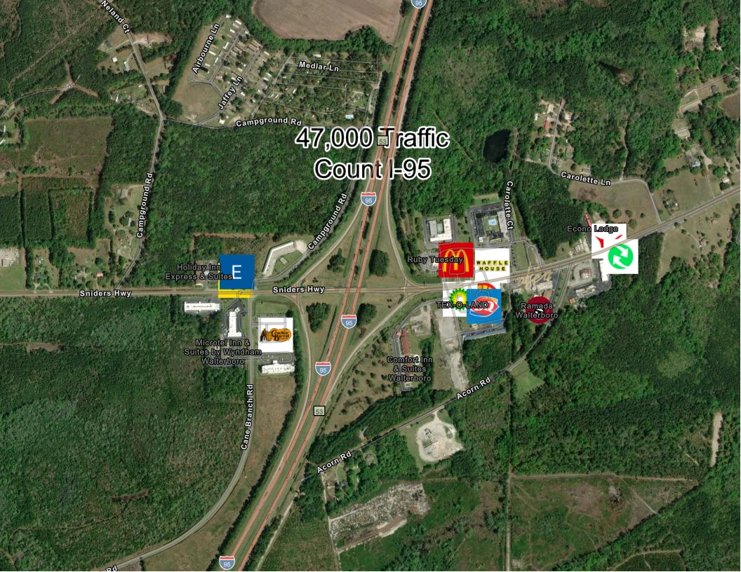 SC Interstate I-95 Corridor Centric Dominance w/ 4.2 AC Intermodal/IOS/Workforce Housing Site at I-95 Exit 53 - IICD Zoned