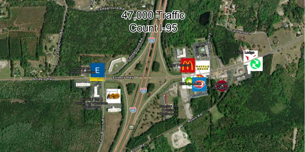 SC Interstate I-95 Corridor Centric Dominance w/ 4.2 AC Intermodal/IOS/Workforce Housing Site at I-95 Exit 53 - IICD Zoned