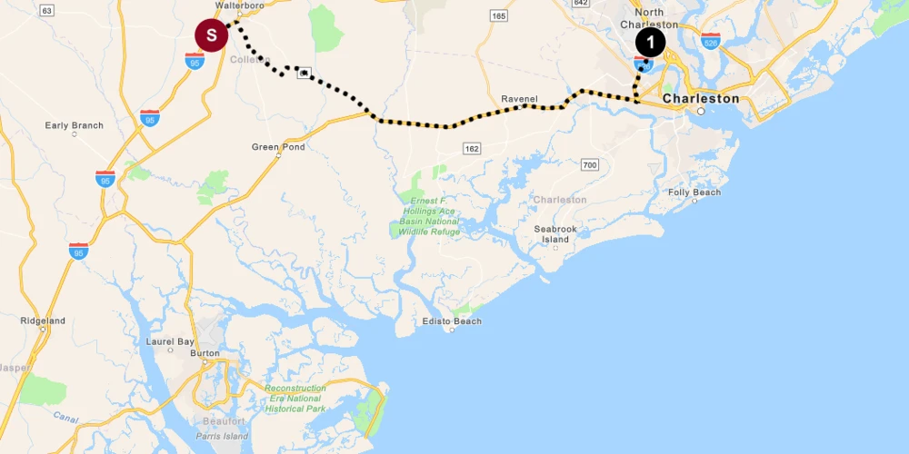 SC Interstate I-95 Corridor Centric Dominance w/ 4.2 AC Intermodal/IOS/Workforce Housing Site at I-95 Exit 53 - IICD Zoned