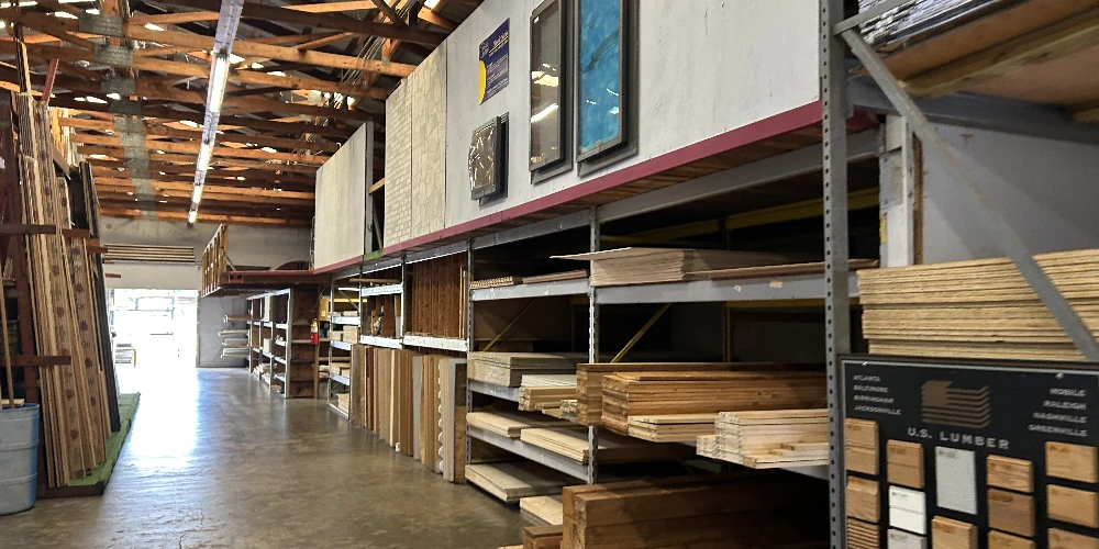 Materials/Lumber Facility on 5.6 Acres