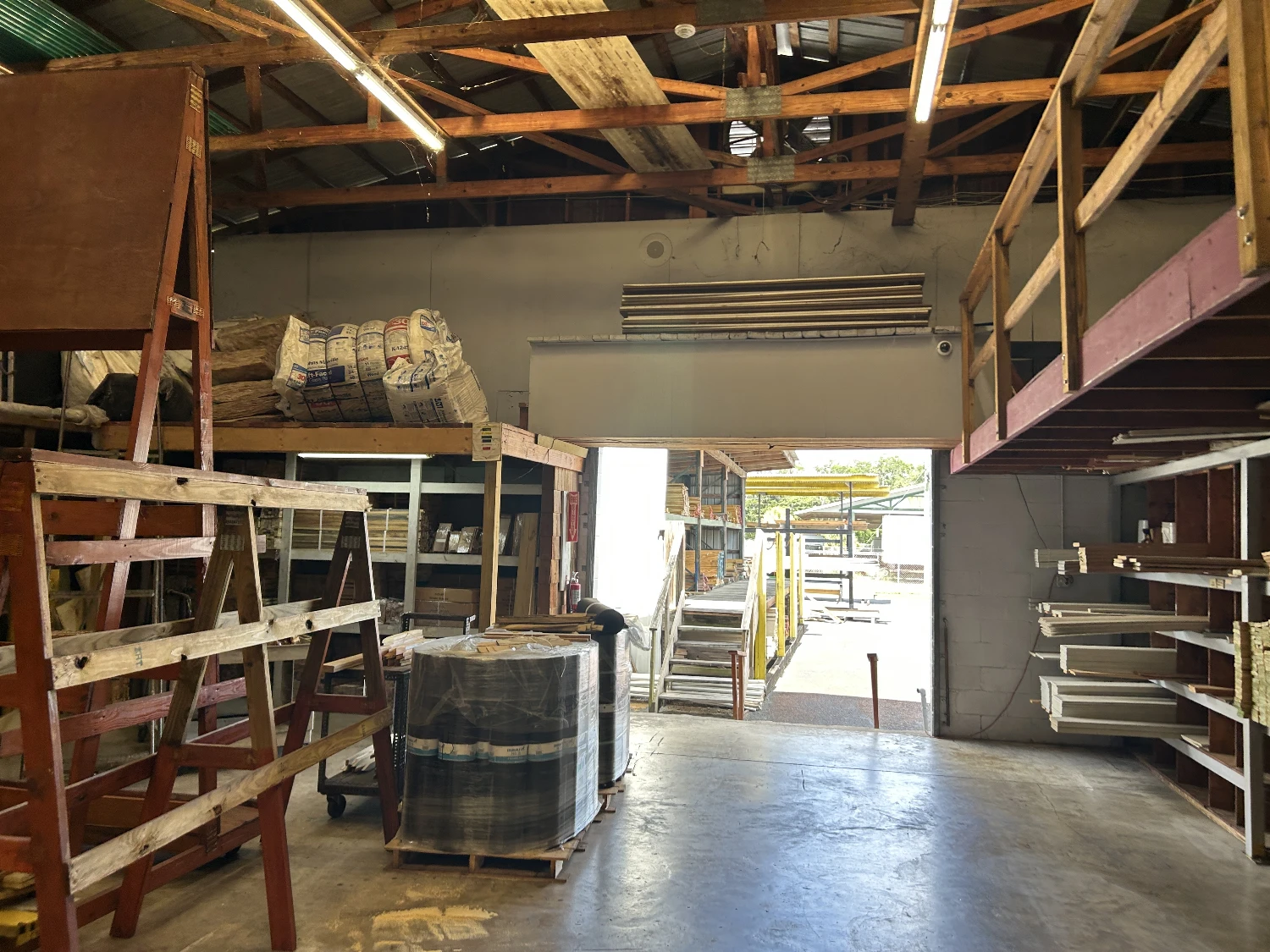 Materials/Lumber Facility on 5.6 Acres