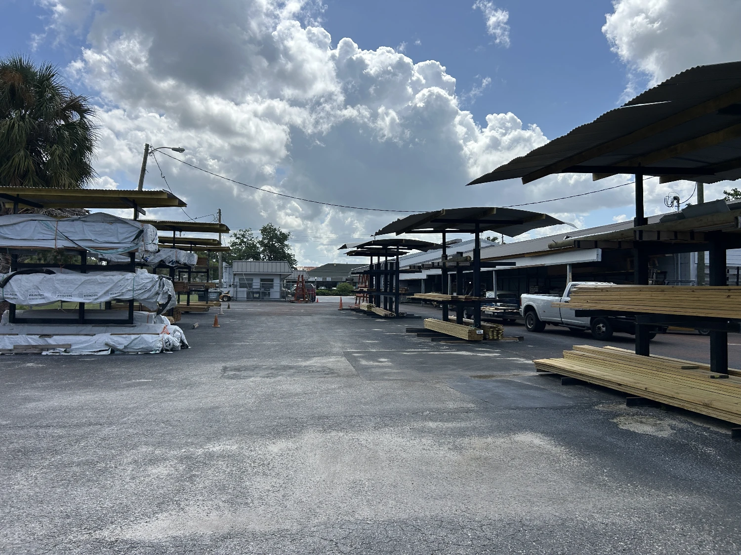 Materials/Lumber Facility on 5.6 Acres