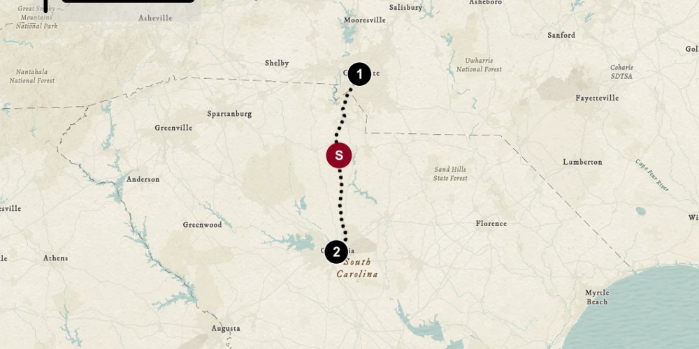 Massive Interstate I-77 Corridor 195-Acre Confluence of Deliverables Site