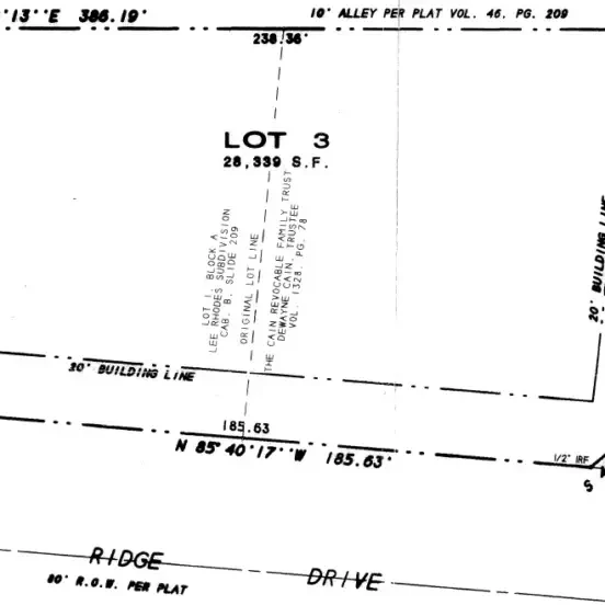 1002 Ridge Rd - Residental Office Lot