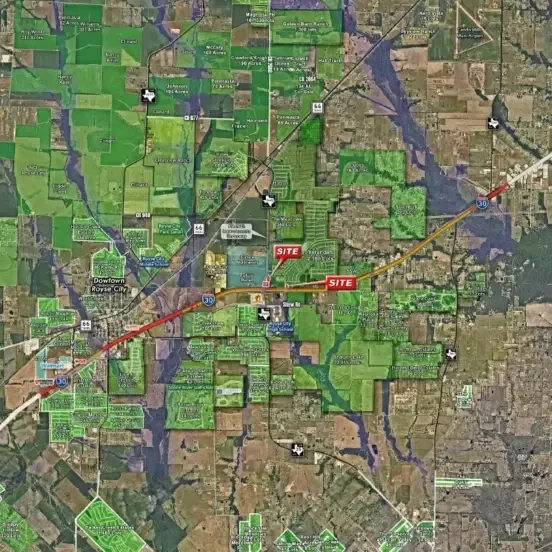 NEQ Of I-30 & FM 2642 - I-30 Frontage Dev Corners @ Verandah