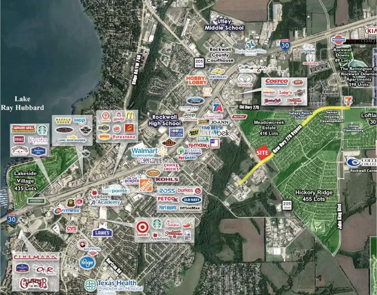 NEQ S. Goliad @ Hwy 276 Bypass - Development Corner