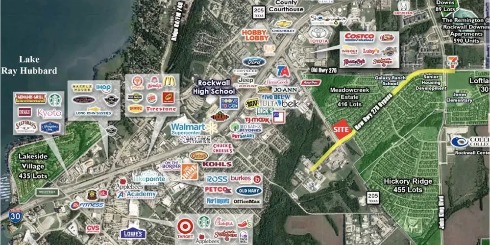 NEQ S. Goliad @ Hwy 276 Bypass - Development Corner