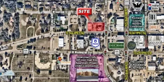 NWC Of Alamo & Rusk - Lone Star 66 Cafe
