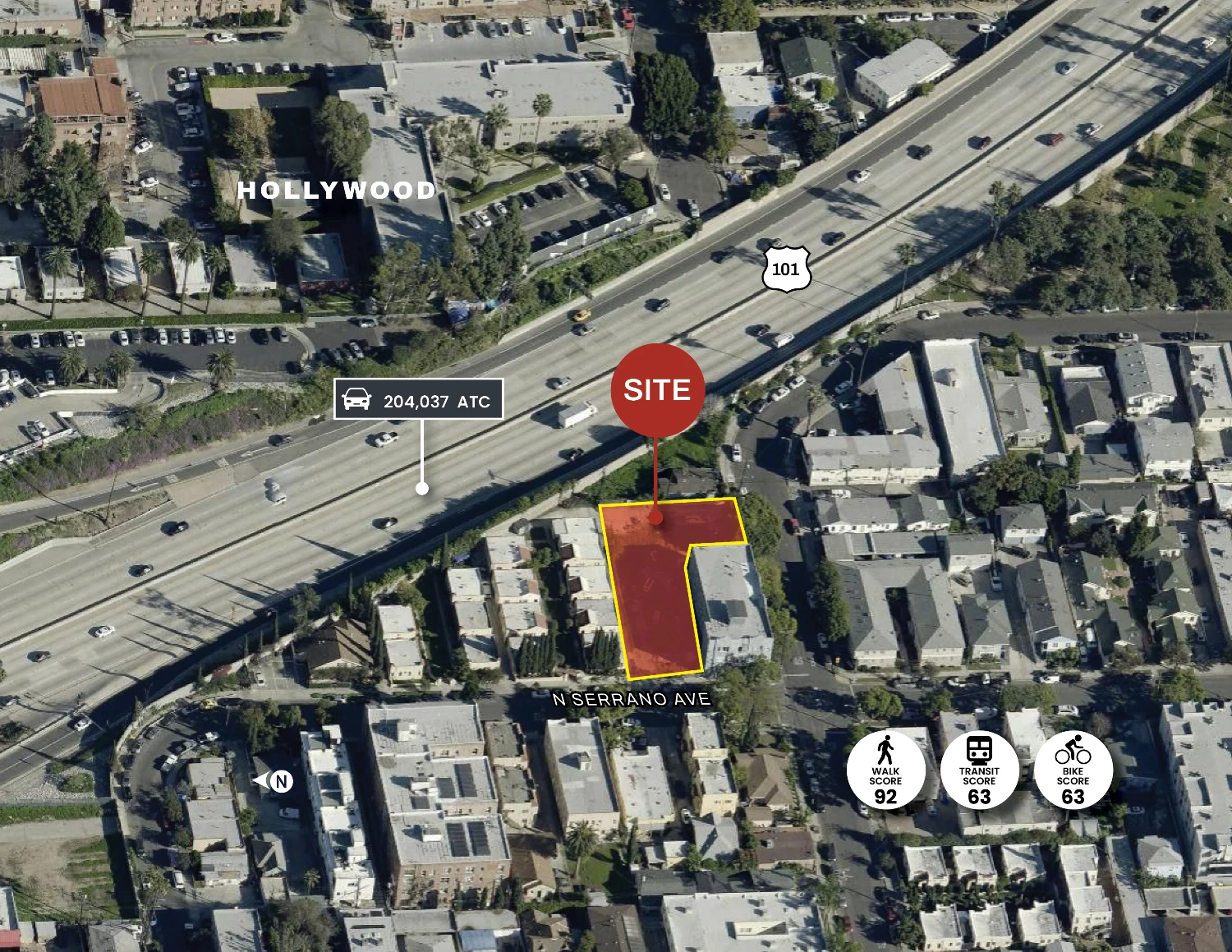 1004 N Serrano Ave & 5217 W Romaine St, Los Angeles, CA for sale