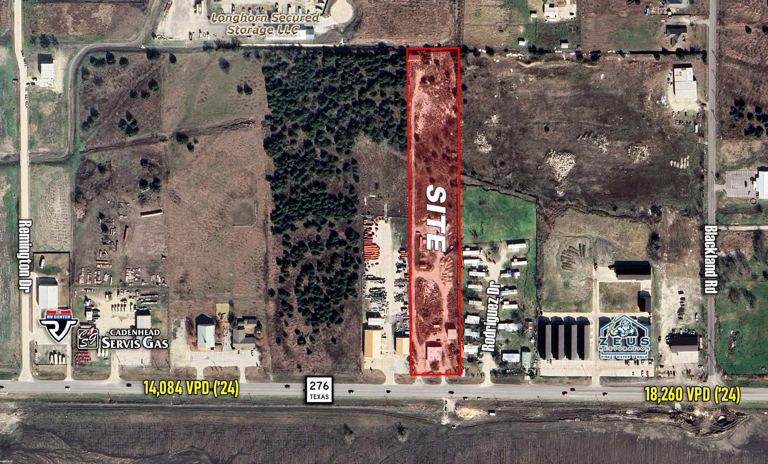 6154 Texas 276 - Multiple Buildings on 5 Acres