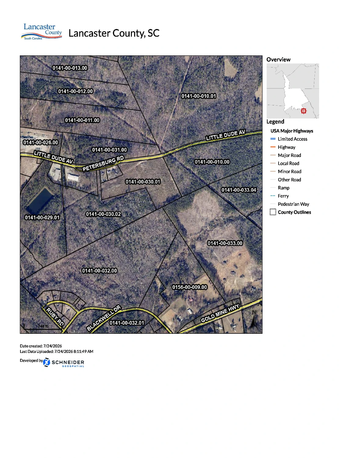 Industrial Intermodal or Workforce Housing 20.6 Acre Tract Near Gold Mines = Trucking Use - Employee Bunkhouses