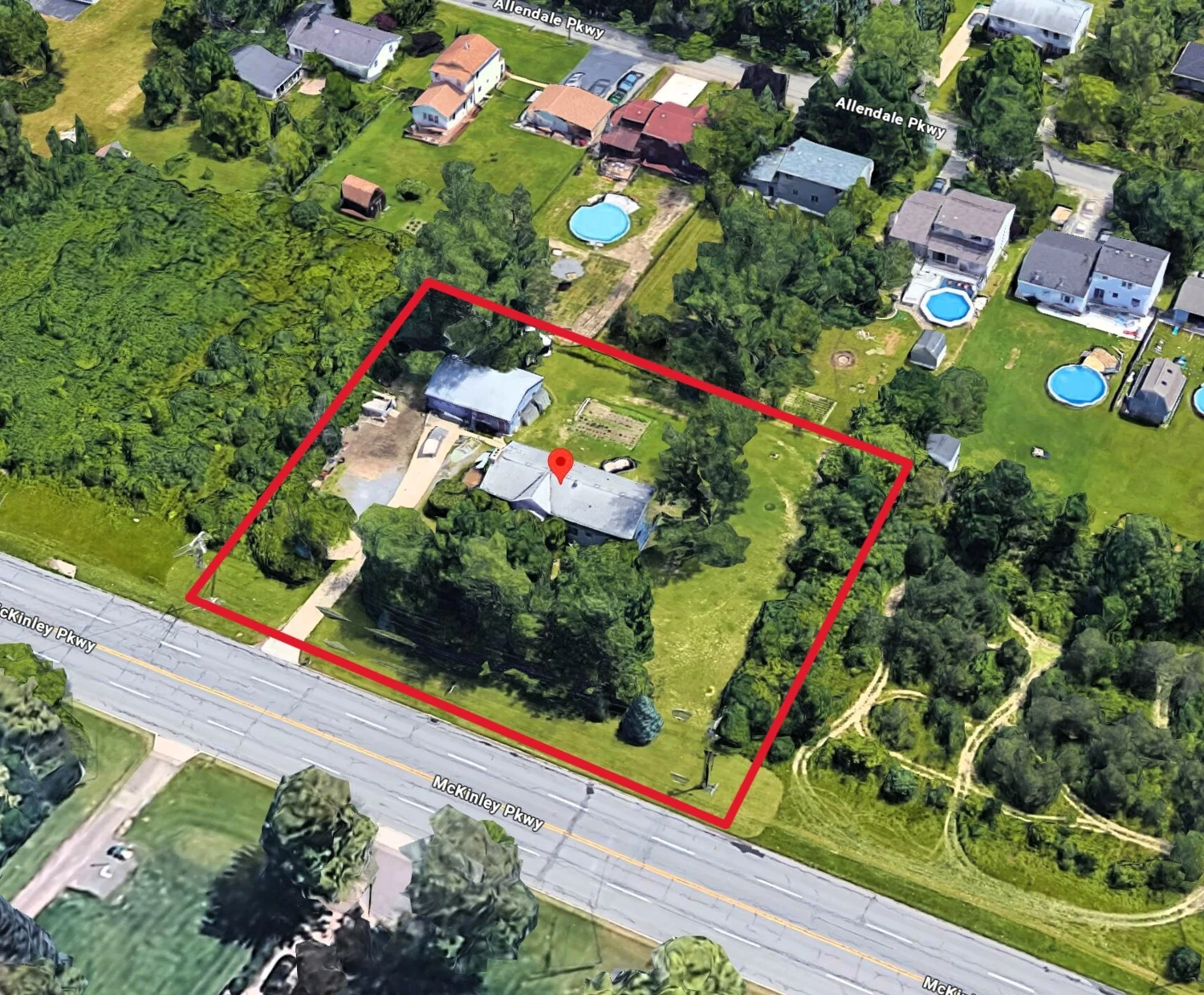 4045 McKinley Pkwy - .78+/- Acres Vacant Land
