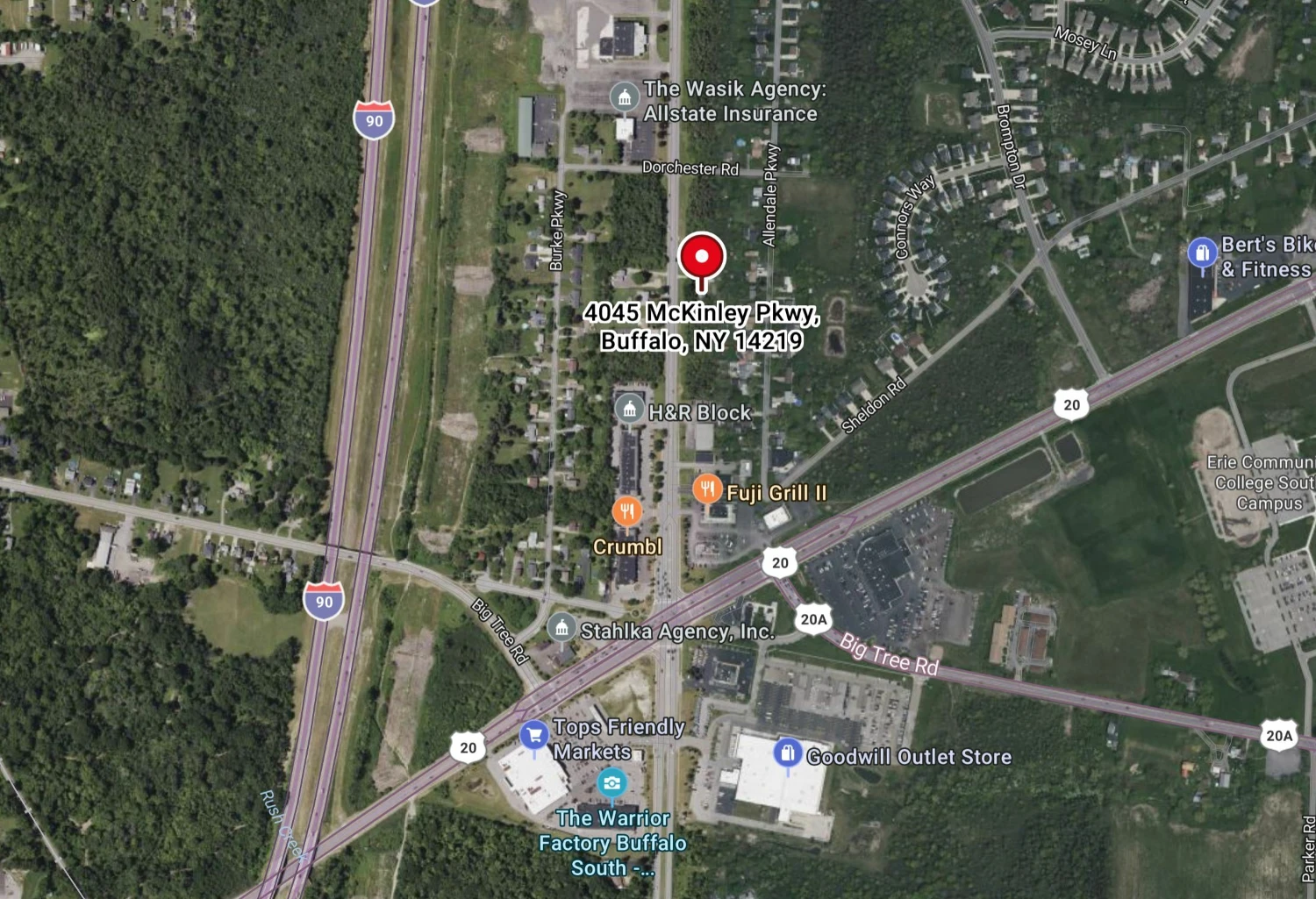 4045 McKinley Pkwy - .78+/- Acres Vacant Land