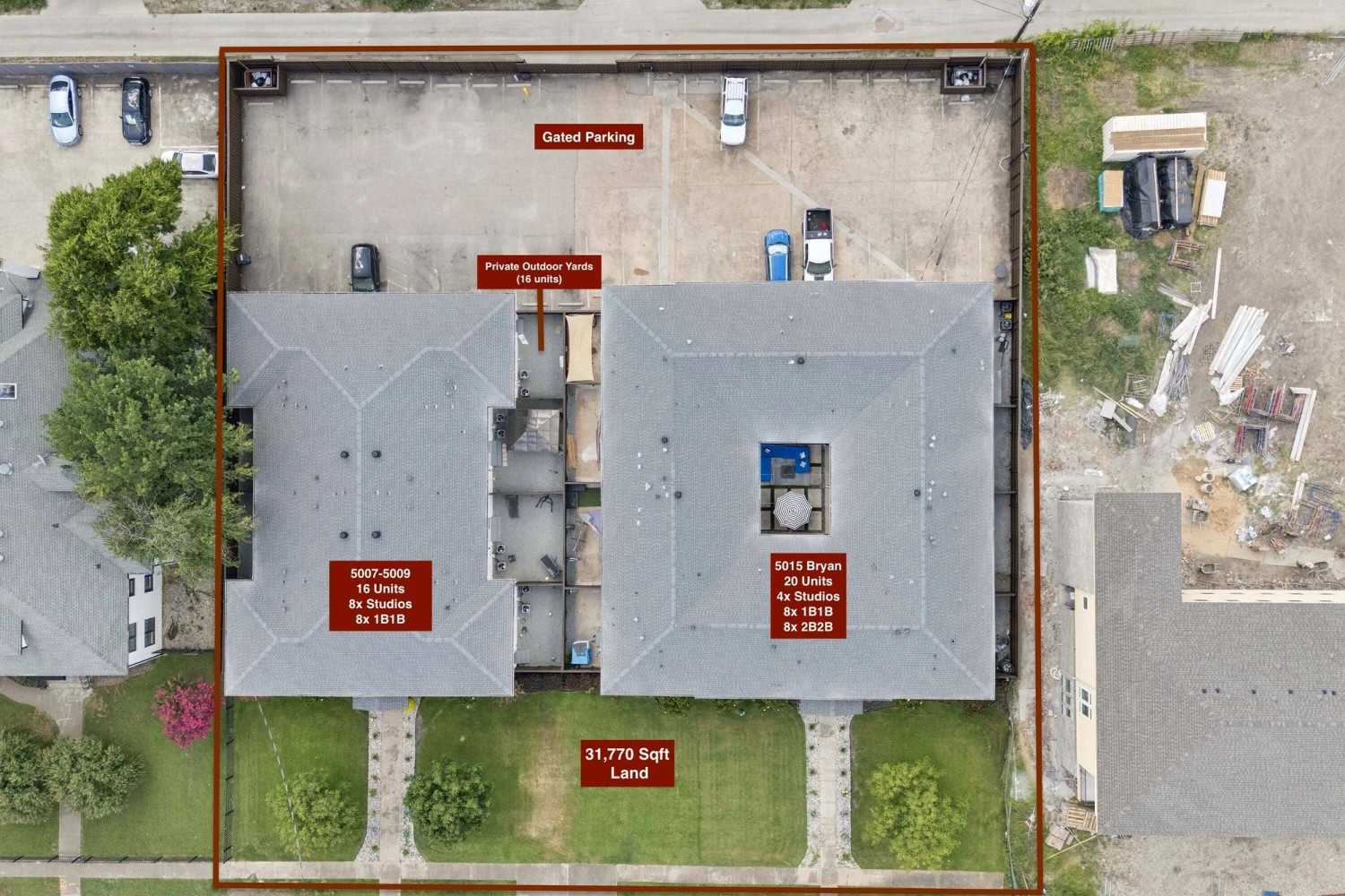 The Courtyards on Bryan