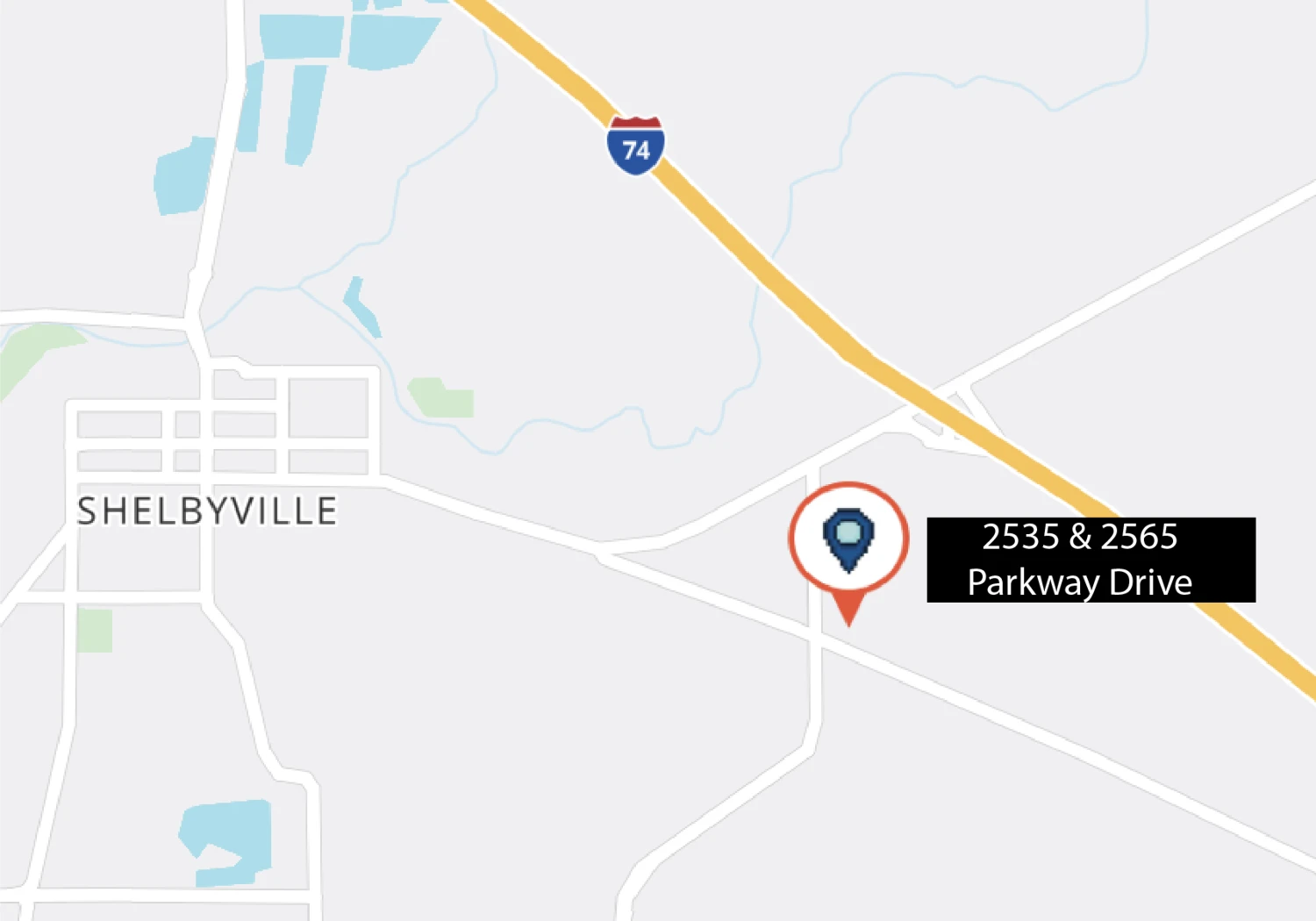 2535 & 2565 Parkway Drive, Shelbyville IN