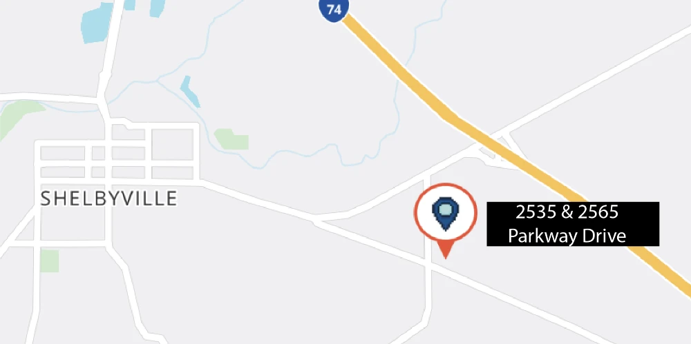 2535 & 2565 Parkway Drive, Shelbyville IN
