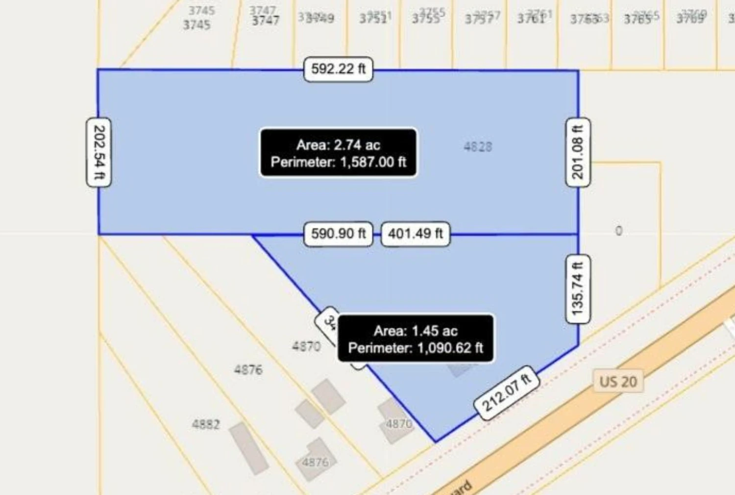 4862 Southwestern Blvd - 2,700+/- SF SPACE ZONED COMMERCIAL WITH 1.6+/- ACRES