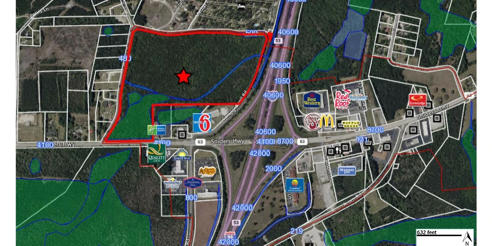SC Interstate I-95 Corridor Centric 49.8 AC Industrial/Distribution/IOS at I-95 Exit 53