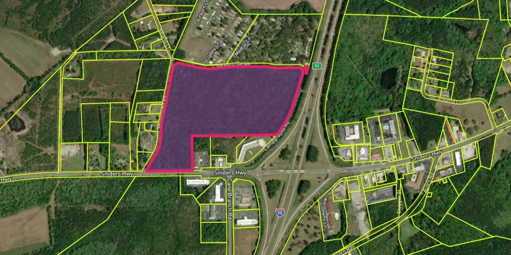 SC Interstate I-95 Corridor Centric 49.8 AC Industrial/Distribution/IOS at I-95 Exit 53
