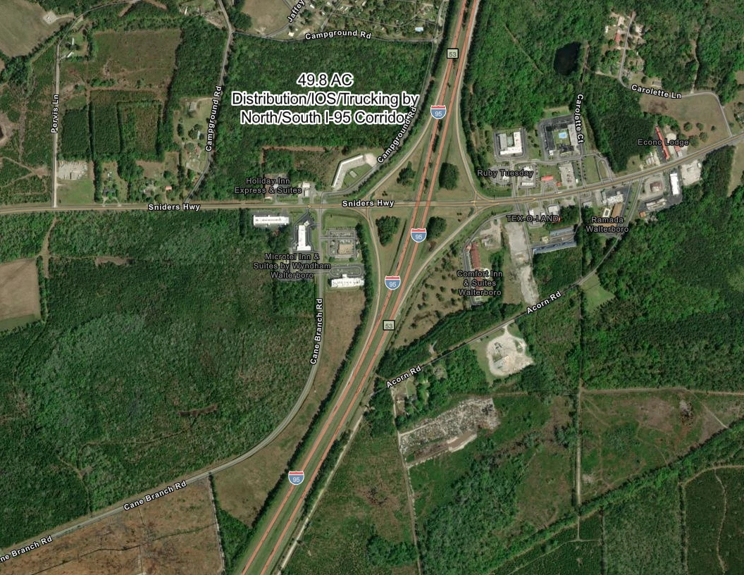 SC Interstate I-95 Corridor Centric 49.8 AC Industrial/Distribution/IOS at I-95 Exit 53