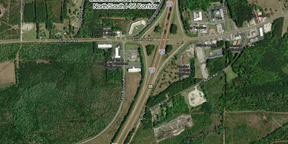 SC Interstate I-95 Corridor Centric 49.8 AC Industrial/Distribution/IOS at I-95 Exit 53