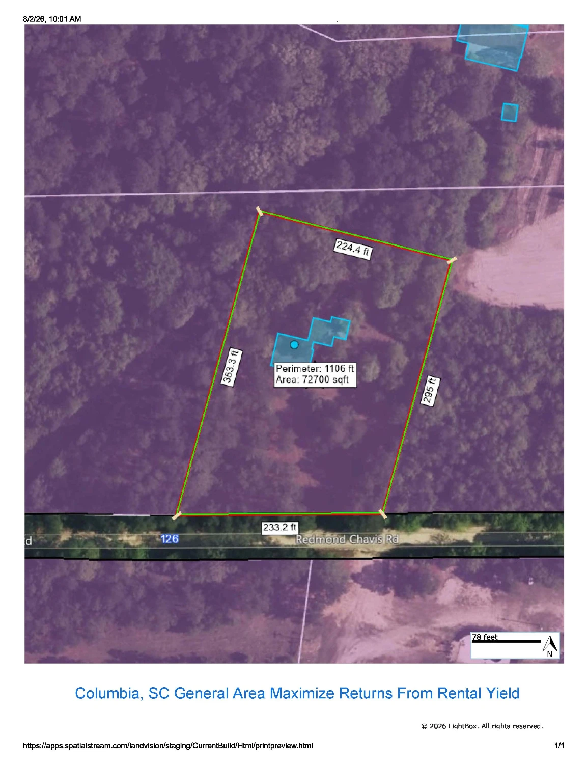 1.66+ AC MHP LAND HOME SALE CAPACITY OR WORKFORCE HOUSING MULTIFAMILY UTILIZATION - Lexington County, SC
