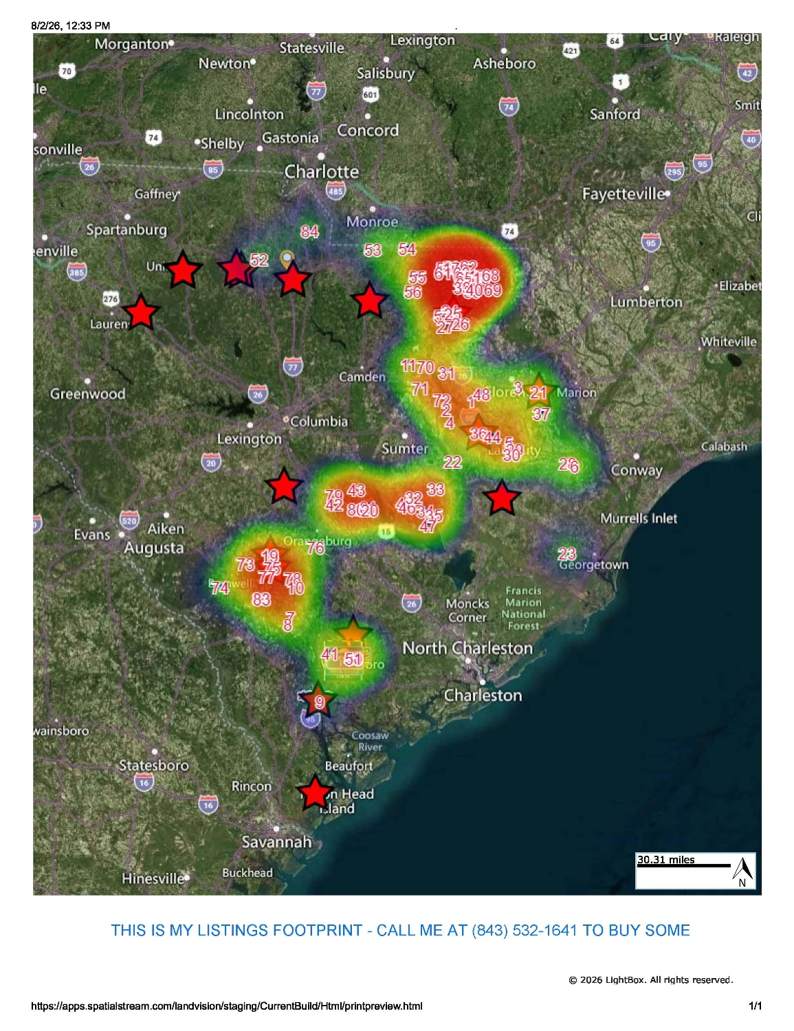 Twenty-Five Year Portfolio of Tax Sale Properties Across South Carolina Up to 100 + INDUSTRIAL DEVELOPMENT