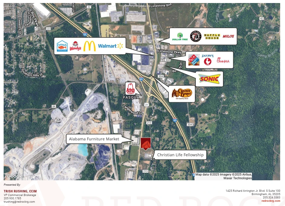 +/- 4 Acres Hwy 31 in Calera