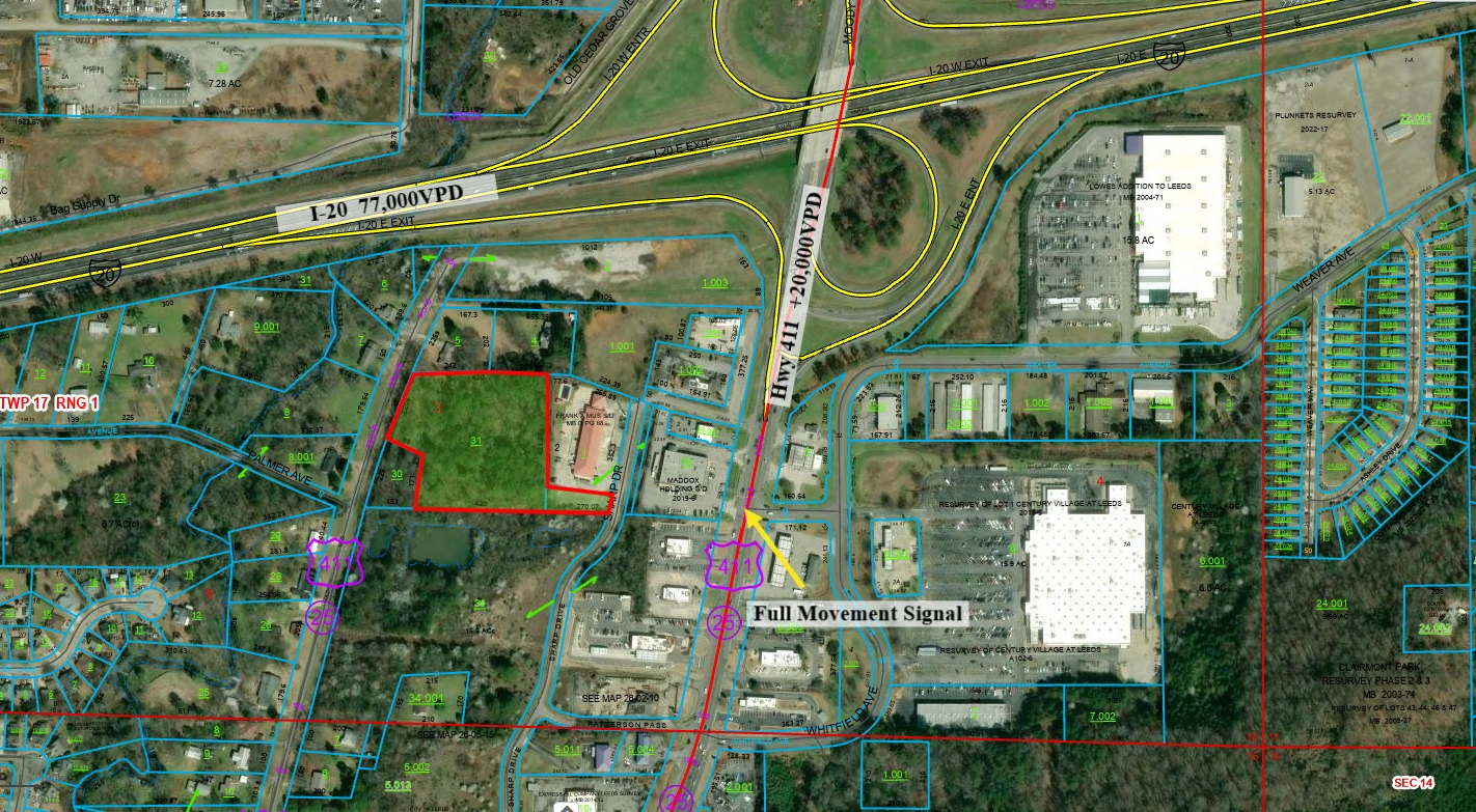+/- 4.6 Acres - Leeds AL 