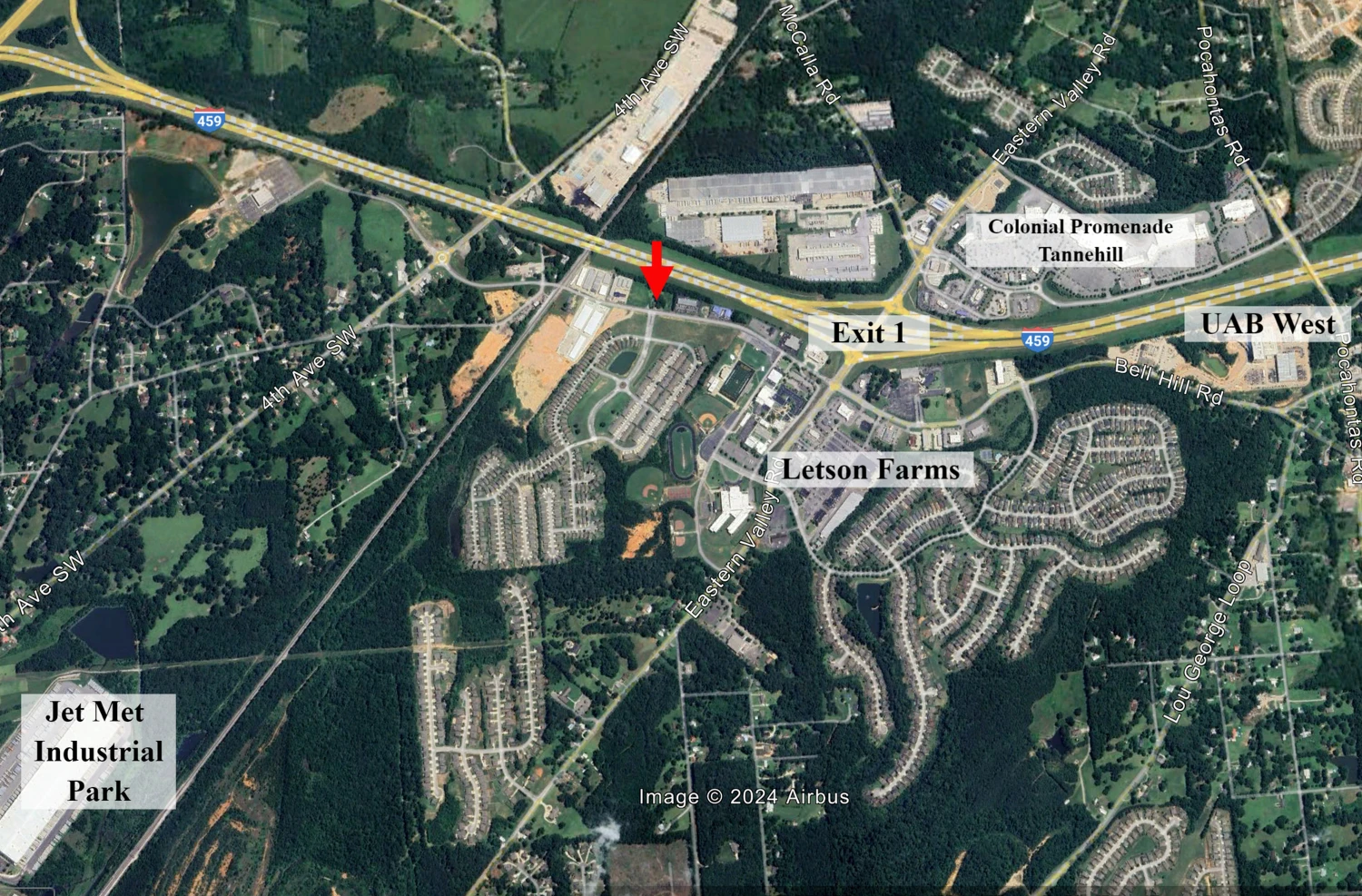 0.45 Ac for Redevelopment - McCalla, AL