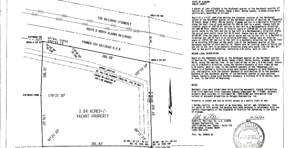 16.58 Ac Industrial Land - Helena