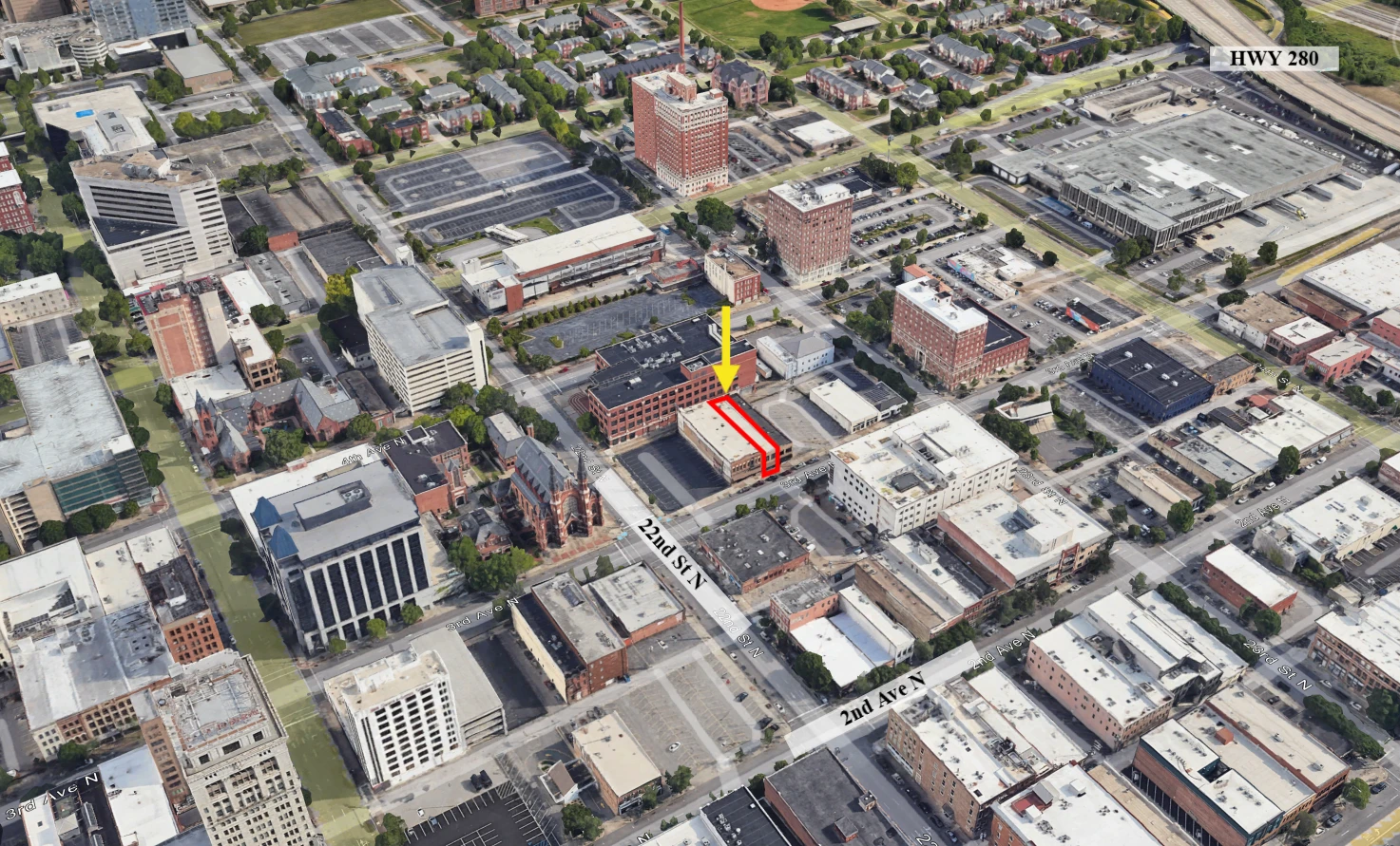 2 Story 3rd Ave Office - Retail Building 