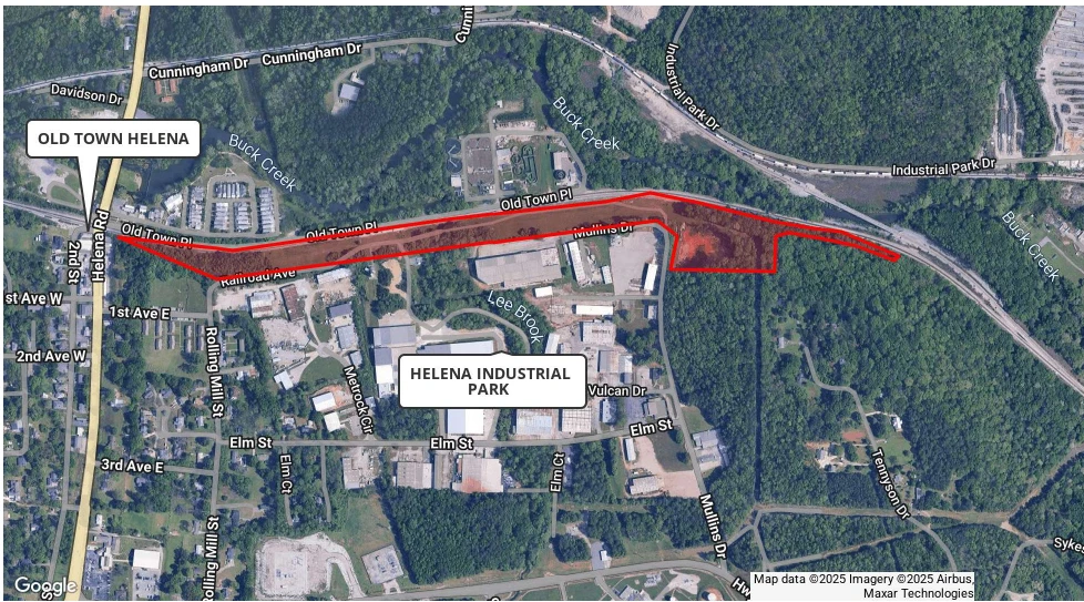 16.58 Ac Industrial Land - Helena