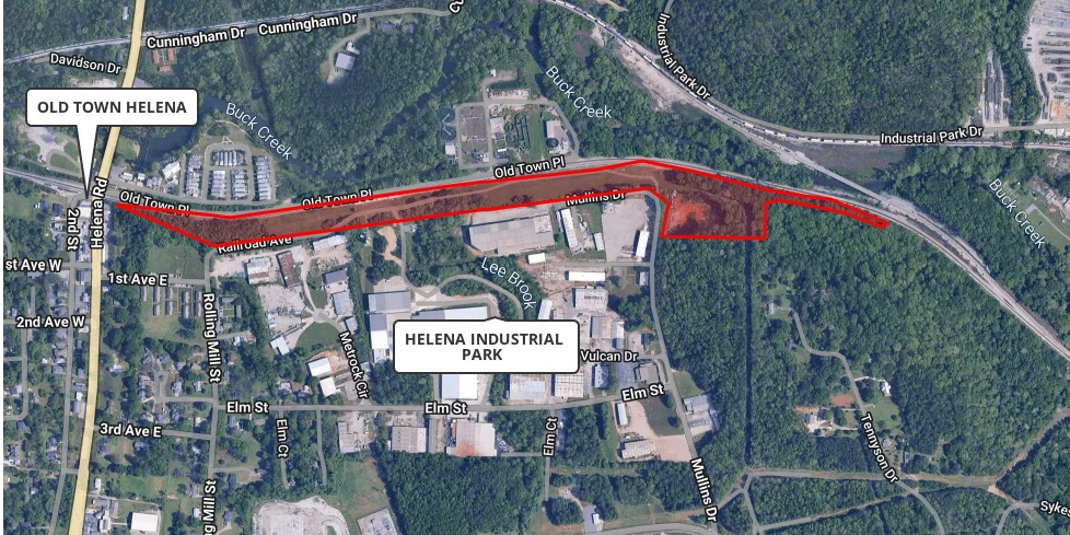 16.58 Ac Industrial Land - Helena