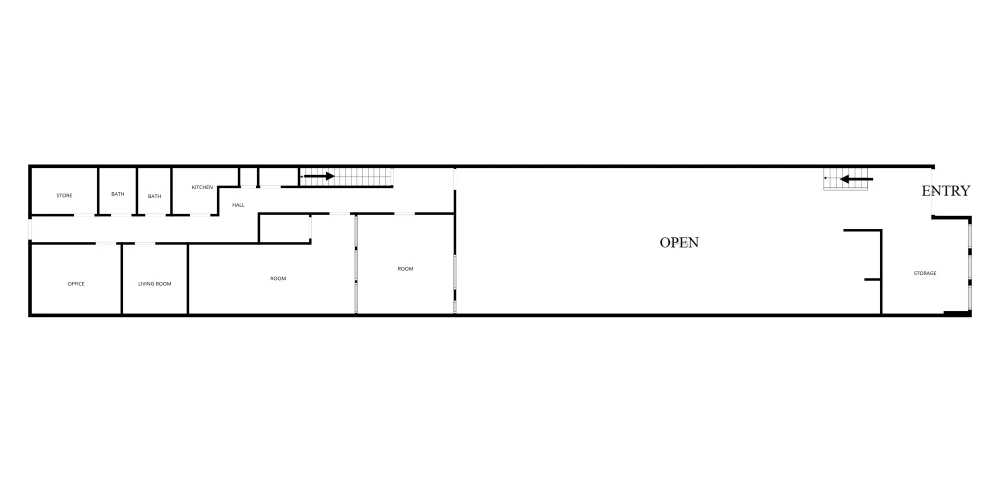 2 Story 3rd Ave Office - Retail Building 