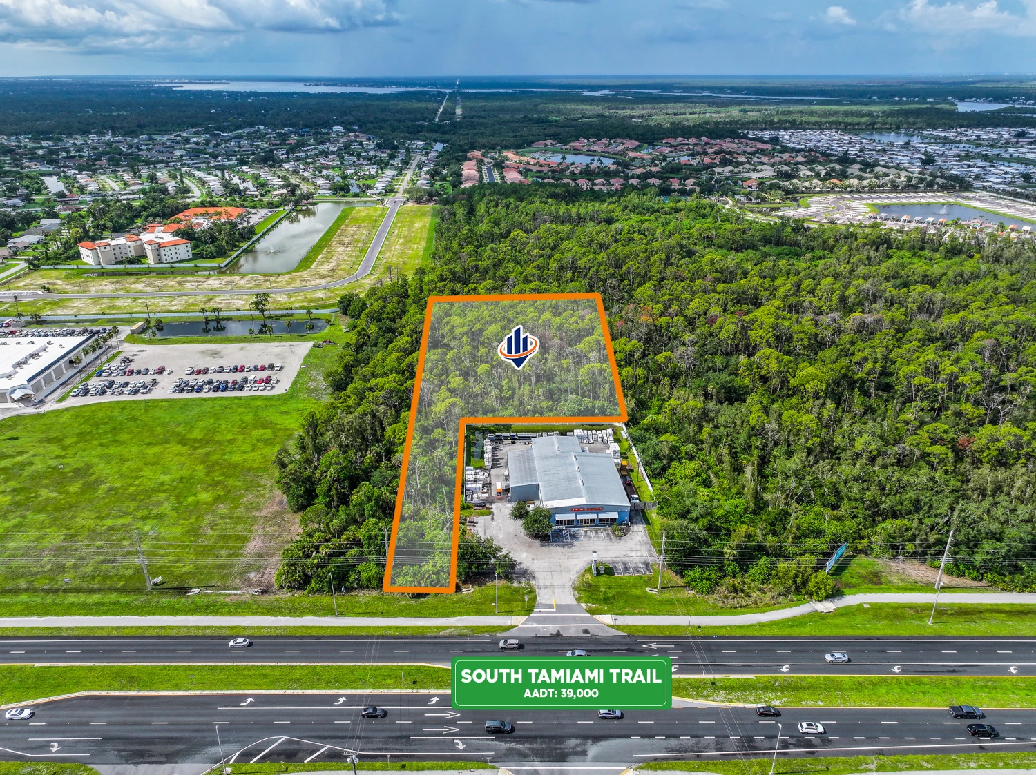 High Traffic US-41 Commercial Development Site
