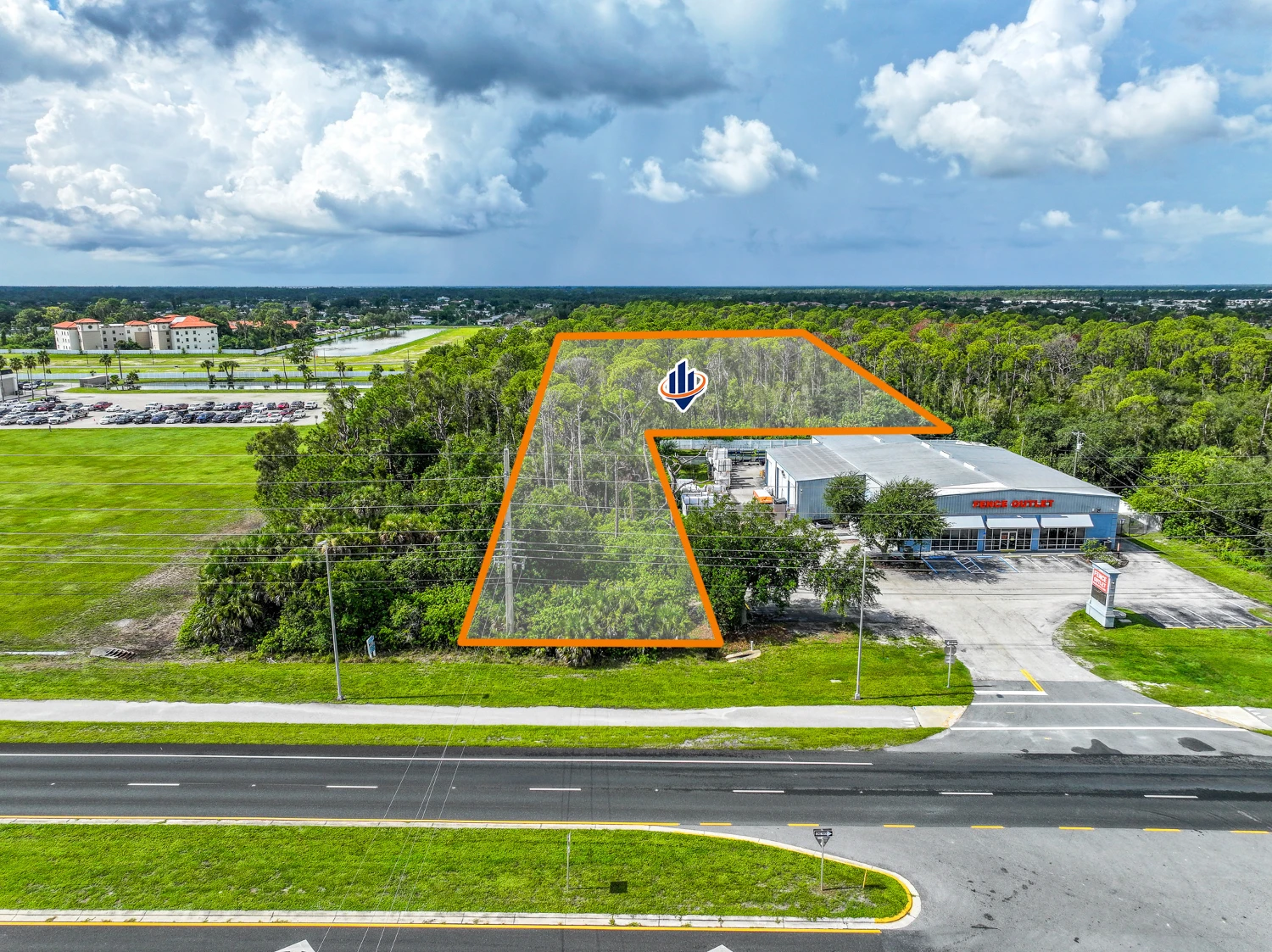 High Traffic US-41 Commercial Development Site