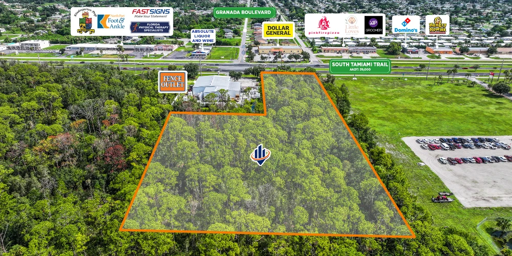 High Traffic US-41 Commercial Development Site