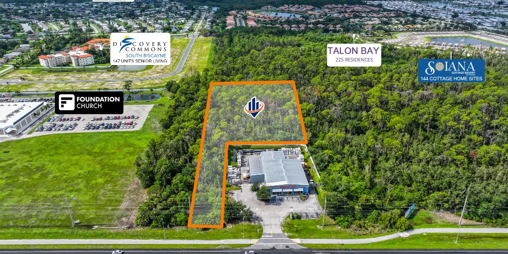 High Traffic US-41 Commercial Development Site