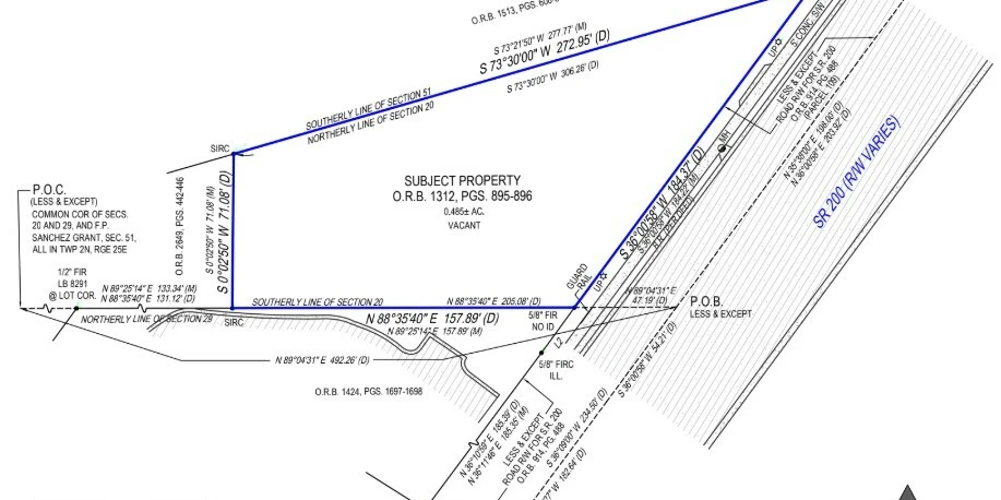 SR 200, Callahan .49 acre parcel