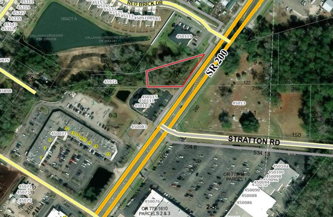 SR 200, Callahan .49 acre parcel