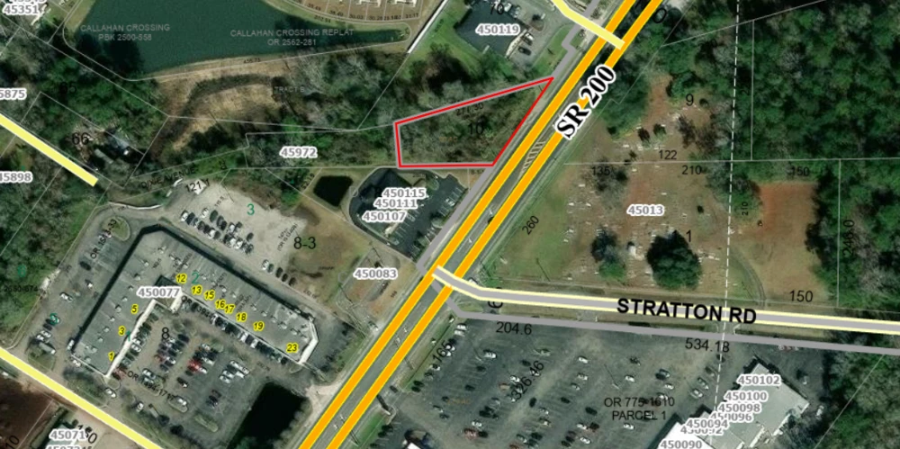 SR 200, Callahan .49 acre parcel
