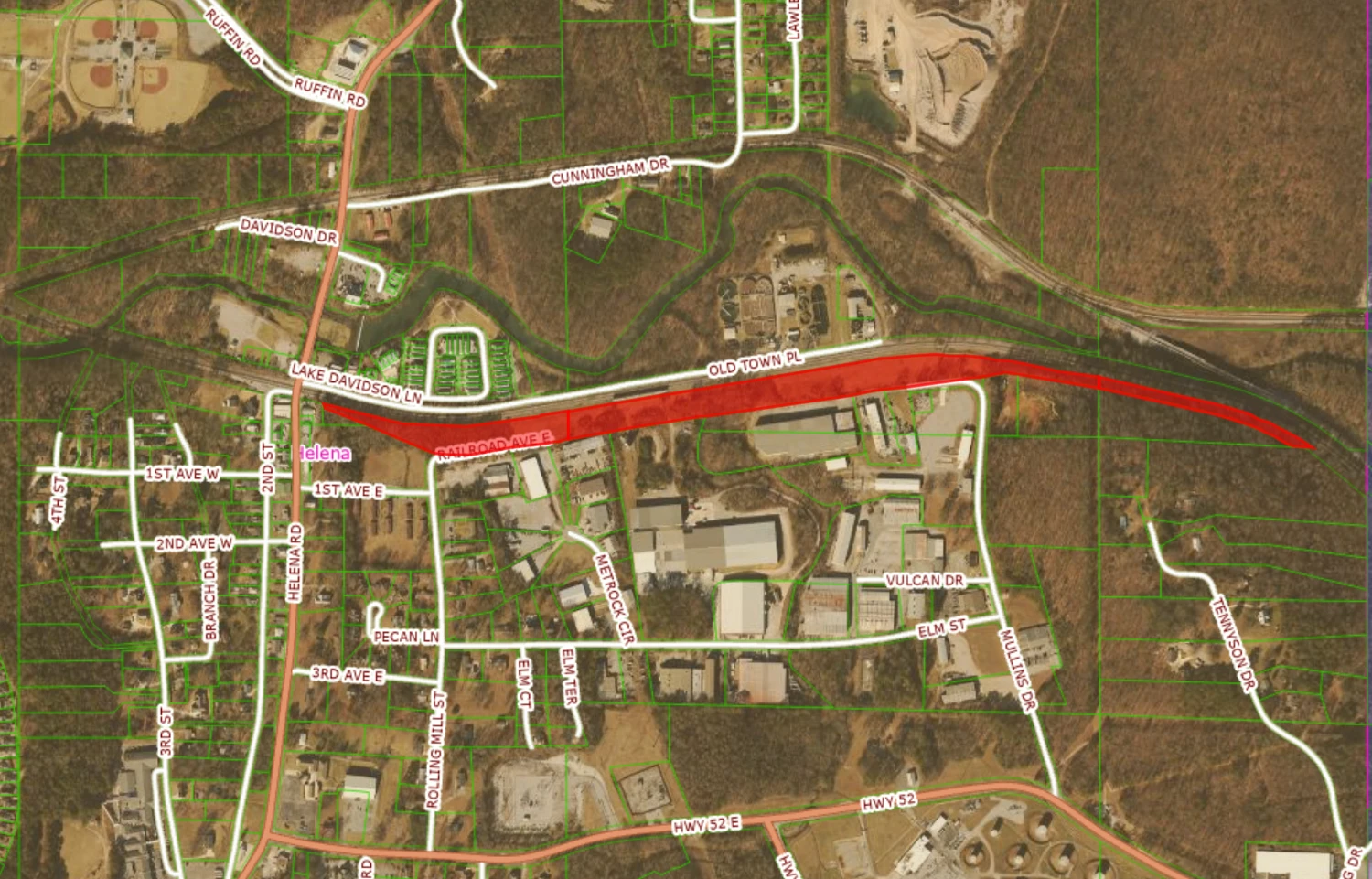 16.58 Ac Industrial Land - Helena