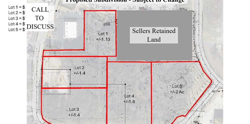 Up to +/- 7.5 Acres - Village Dr - Moody AL 