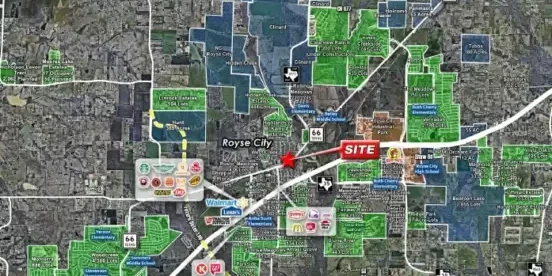 Hwy 66 & Erby Campbell - 10 AC for Commercial Dev Hwy 66 Royse City
